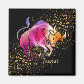 タウロス – 〔占星術の〕十二宮図標識 マグネット (正面)