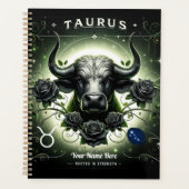 タウロス「強さに根ざした」プランナー プランナー手帳 (正面)