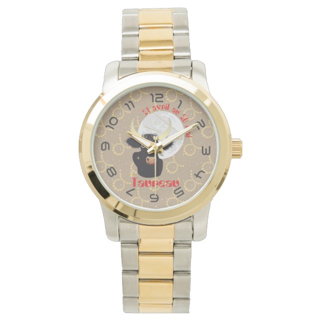 タウロー21アヴリルau 20マイモンレス 腕時計 (正面)