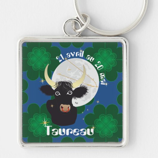 タウロー21 avril au 20マイポルテ – クレス キーホルダー (正面)