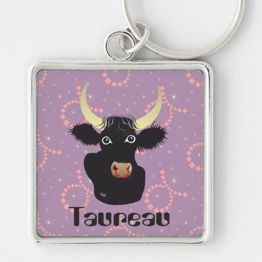 タウロー21 avril au 20マイポルテ – クレス キーホルダー (正面)