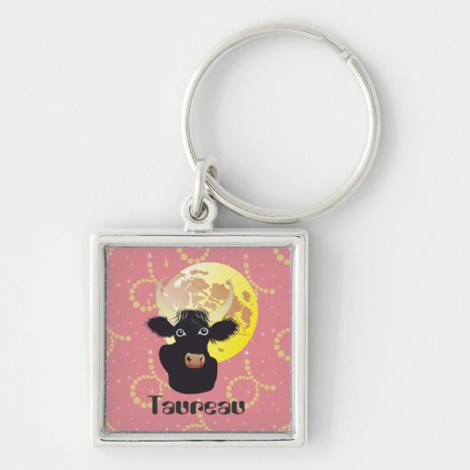 タウロー21 avril au 20マイポルテ – クレス キーホルダー (正面)