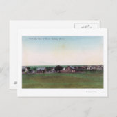 タウンシャロン春の空中表示， KS ポストカード (正面/裏面)