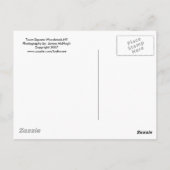 タウンスクエアウッドストック、NY ポストカード (裏面)