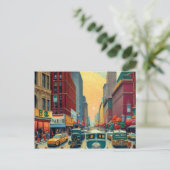 タウンニューヨーク シーズンポストカード (スタンド正面)