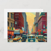 タウンニューヨーク シーズンポストカード (正面/裏面)