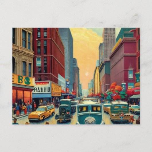 タウンニューヨーク シーズンポストカード (正面)