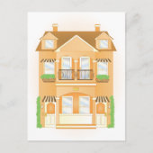 タウンハウス ポストカード (正面)