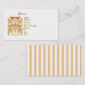 タウンハウス 名刺 (正面/裏面)