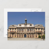 タウンホールアットトロワスフランスポストカード ポストカード (正面/裏面)