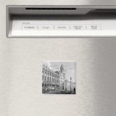タウンホール、取引所、グラスゴーのビュー マグネット (インサイチュ (食洗機))