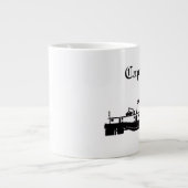 タウンボートキャプテン ジャンボコーヒーマグカップ (正面)