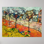 タウン通りマティススタイル ポスター (正面)