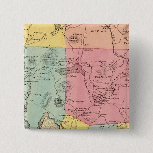 タウン·カルメル 缶バッジ (正面)