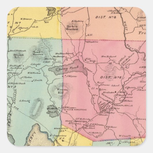 タウン・カーメル スクエアシール (正面)