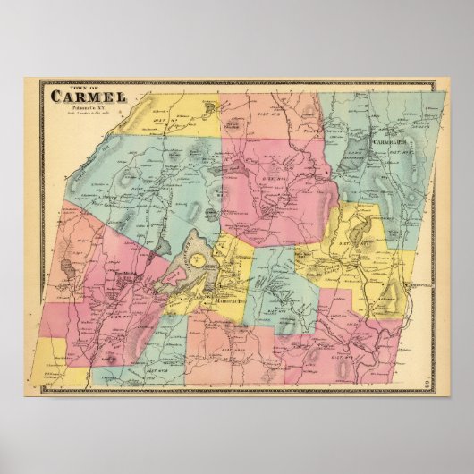 タウン・カーメル ポスター (正面)