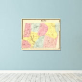 タウン・ケント キャンバスプリント (インサイチュ (ウッドフロア))