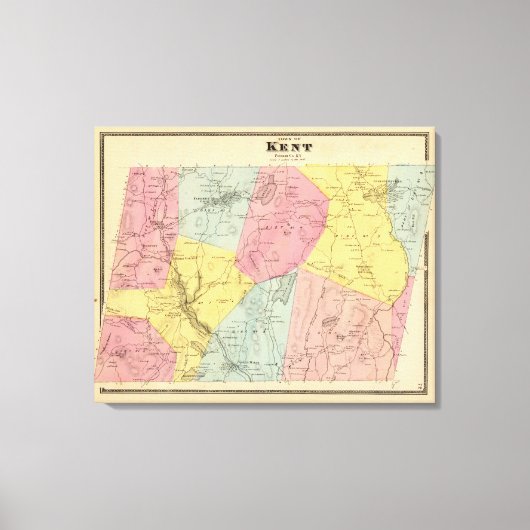 タウン・ケント キャンバスプリント (正面)