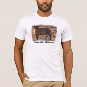 タウ救の野生生物 Tシャツ