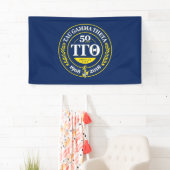 タウGamma Theta 3x5バナー – 50周年記念 横断幕 (インサイチュ)