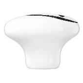 タオのシンボル道教グランジ道教の哲学traditi セラミックノブ (側面)