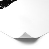 タオのシンボル道教グランジ道教の哲学traditi ポスター (角)