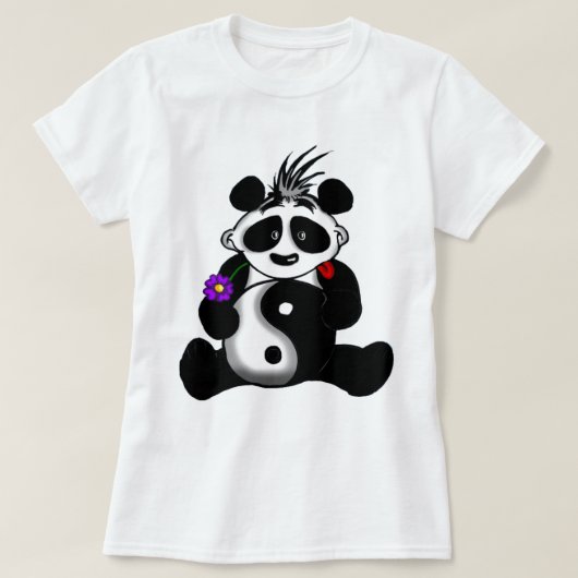 タオのパンダ Tシャツ (デザイン正面)