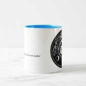 タオはCancerianのためのデザイン生命の樹をインスパイア ツートーンマグカップ (中央)