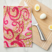 タオカラフルル キッチンタオル (四つ折り)