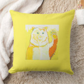 タオスの画家アレグラ睡眠の「本堂クマ」 クッション (ブランケット)