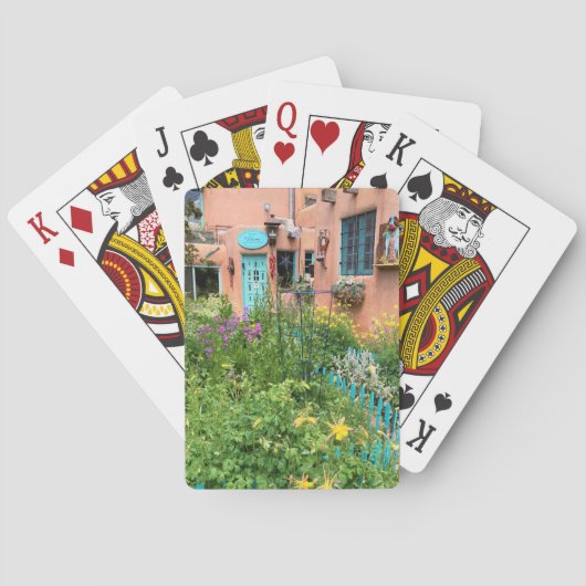 タオスガーデンブルードアニューメキシコ トランプ (裏面)