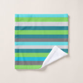 タオストライプのルセット バスタオルセット (ウォッシュタオル)