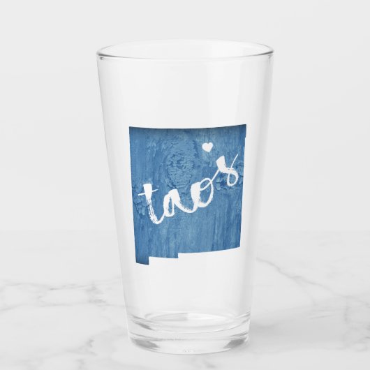 タオスニューメキシコ木目 タンブラーグラス (正面)