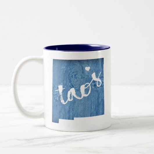 タオスニューメキシコ木目 ツートーンマグカップ (左)