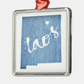 タオスニューメキシコ木目 メタルオーナメント (左)