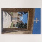 タオスニューメキシコ風光明媚 ジグソーパズル (横)