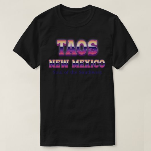 タオスニューメキシコ2 Tシャツ (デザイン正面)