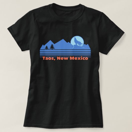 タオスニューメキシコ Tシャツ (デザイン正面)