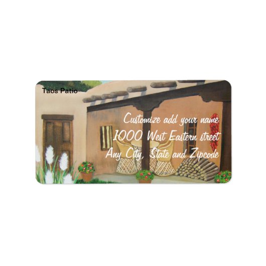 タオスパティオ~ランドスケープ ラベル (正面)