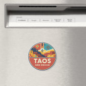 タオスプエブロニューメキシコ マグネット (インサイチュ (食洗機))