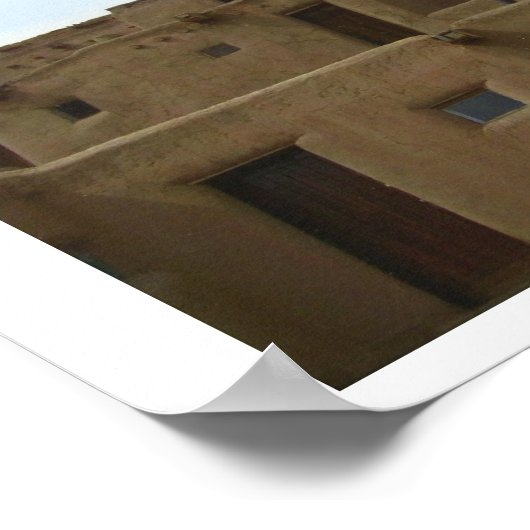 タオスプエブロ ポスター (角)