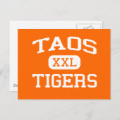タオス – タイガース – タオス高校 – タオスニューメキシコ ポストカード (正面/裏面)