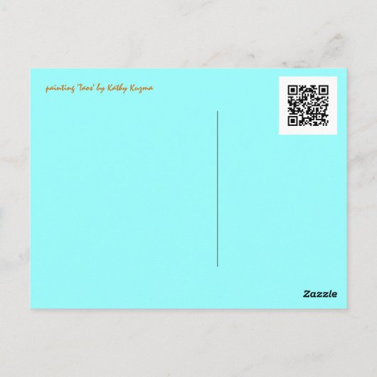 タオス ポストカード (裏面)