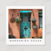 タオズアドビフォトトラベルツーリズムホスピタリティ スクエア名刺 (正面)