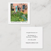 タオズアドビフォトトラベルツーリズムホスピタリティ スクエア名刺 (正面/裏面)