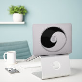 タオホツ シール (デスク上のノートパソコン)