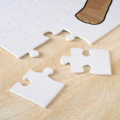 タオルでランナーの亀 ジグソーパズル (側面)