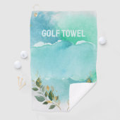 タオルで清潔に保パーソナライズされたつ ゴルフタオル (インサイチュ)