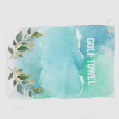 タオルで清潔に保パーソナライズされたつ ゴルフタオル (横)