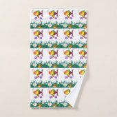 タオルで魚を釣る バスタオルセット (ハンドタオル)